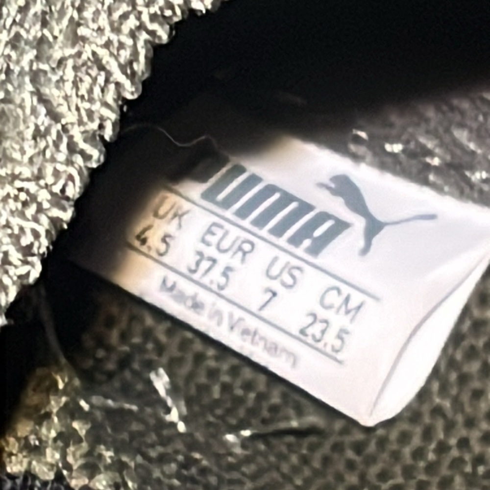 RARE Puma Ignite Evoknit Lo VR Running Shoe Women 7 Sample Sneaker Training - Picture 6 of 8